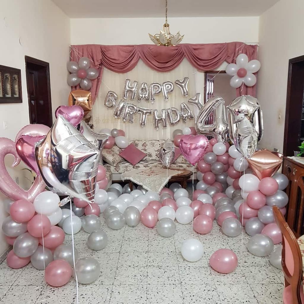הפתעה ליום הולדת 40 עיצוב בלונים מרגש ומפתיע במיוחד - מתנה מושלמת
